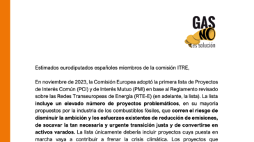carta de oposición a la PCI list